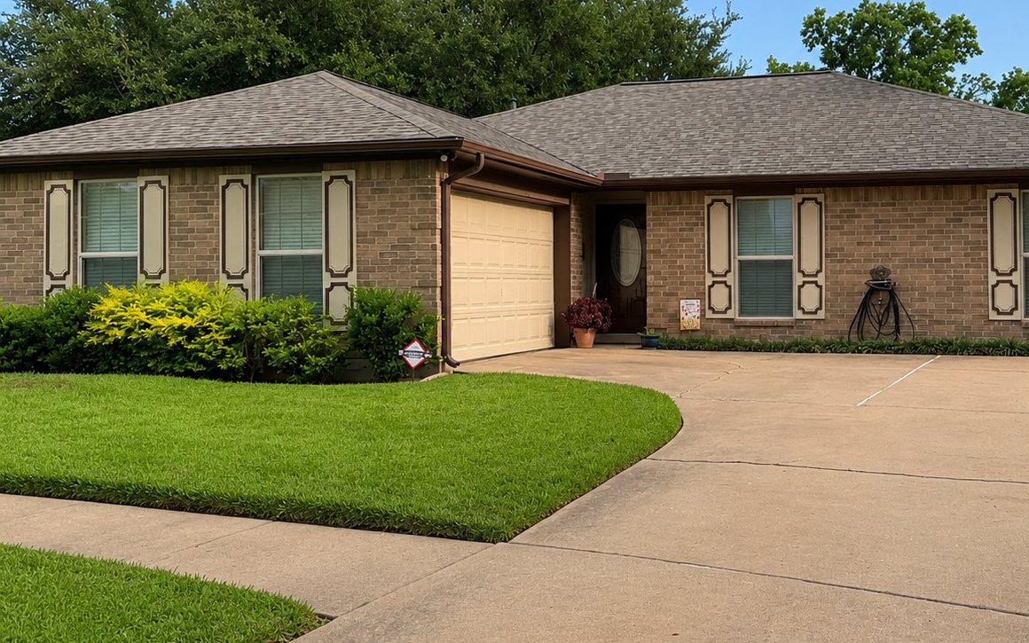 Home after new roof