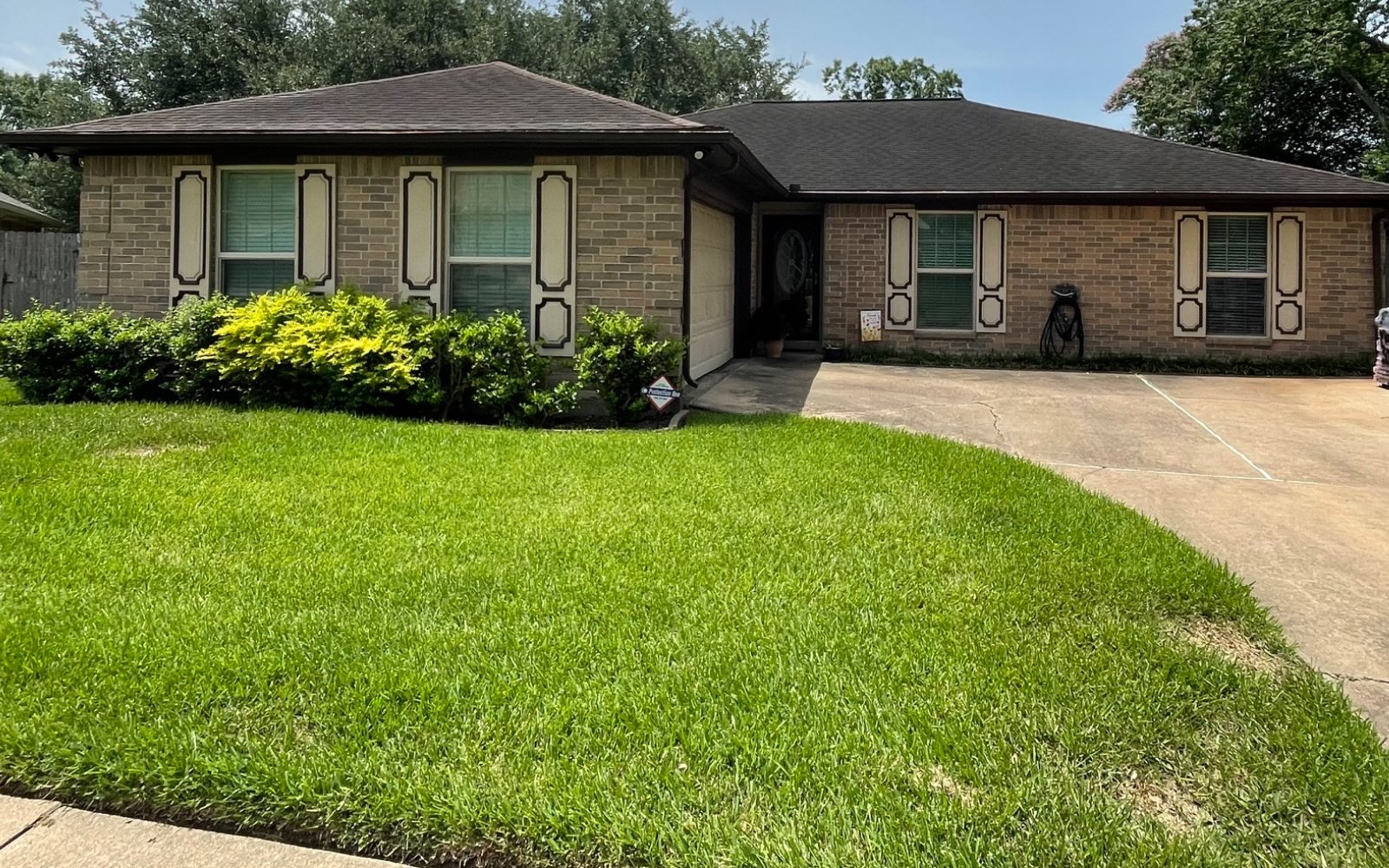 Home before new roof